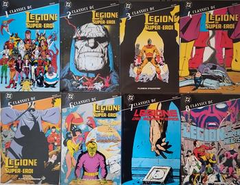 Classici Dc- Legione dei Supereroi - Serie Complet