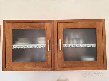 pensile in legno naturale 