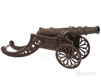 CANNONE MILITARE IN FERRO STILE NAPOLIONICO