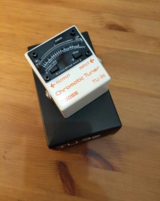 accordatore Boss TU-3s Chromatic Tuner