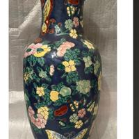 Vaso in ceramica orientale vintage