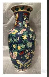 Vaso in ceramica orientale vintage