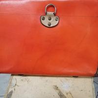 Cartella per scuola vintage 