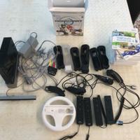 Console Nintendo Wii + giochi + volante