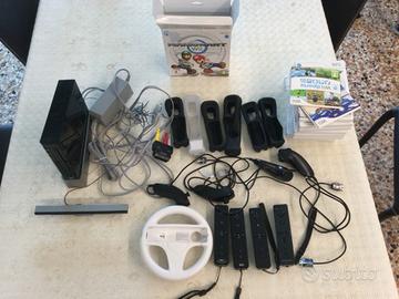 Console Nintendo Wii + giochi + volante