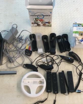 Console Nintendo Wii + giochi + volante