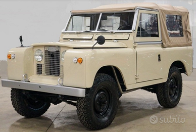 Land rover 88 S2A DIESEL 7 POSTI TRAS. - PROGETTO