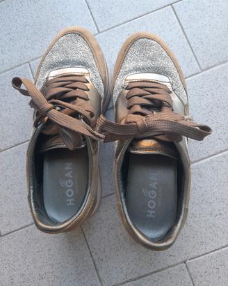 Scarpe donna "Hogan" beige 