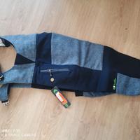 pantaloni vintage da sci belfe con etichetta nuovi