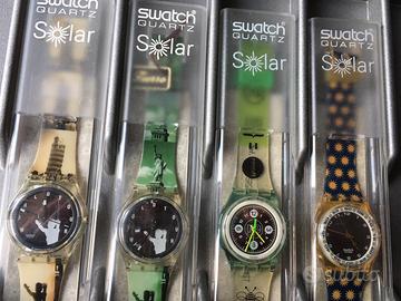 Orologi Swatch Solar NUOVI anni '90 collezione