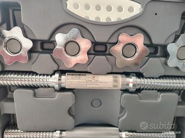 Manubri con pesi Domyos