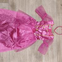 costume principessa delle rose 3-4 anni
