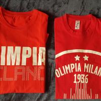 T-shirt Olimpia basket Play-off storiche + pin