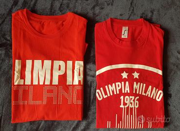 T-shirt Olimpia basket Play-off storiche + pin