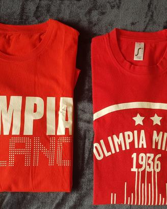 T-shirt Olimpia basket Play-off storiche + pin