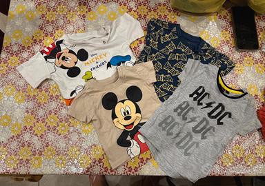 Set 4 magliette neonato