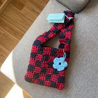 Borsa a spalla a schacchi