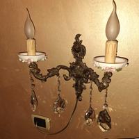 lampadario più 2 applique