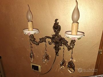 lampadario più 2 applique