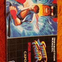 sega mega drive street fighter 2 libretto