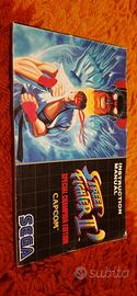 sega mega drive street fighter 2 libretto