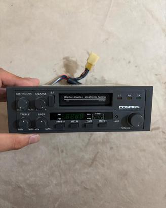 Autoradio Vintage Cosmos a Cassette