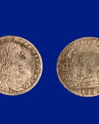 ARGENTO Carlino 1685 Regno di Napoli