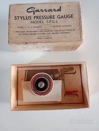 Bilancino misuratore per giradischi vintage