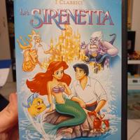Casetta vhs la sirenetta edizione 1991