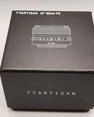 ttartisan 40mm F2.0