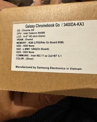Galaxy cromebook