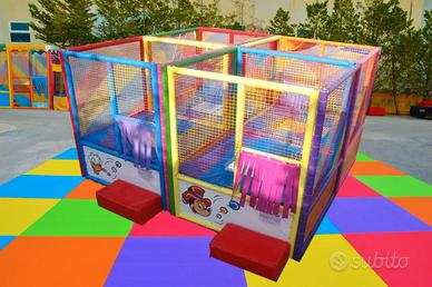 Tappeto elastico Professionale a 4 posti