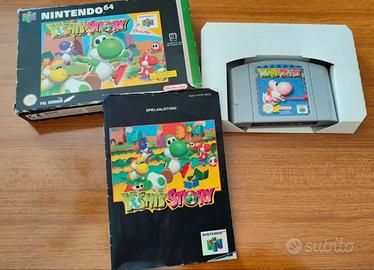 Yoshi's Story Nintendo 64 con manuale in tedesco 