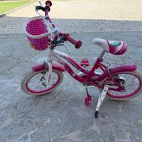 BICICLETTA X BAMBINA 2/9 ANNI  MISURA 16