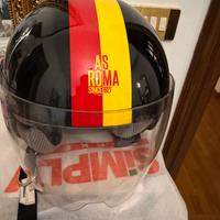 CASCO MOTO BAMBINI AS ROMA