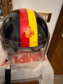 CASCO MOTO BAMBINI AS ROMA