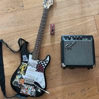 Chitarra Elettrica + amp + pedaw