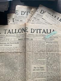 Tricase giornale “Il Tallone d’Italia” anni ‘20