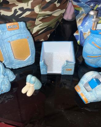 Set Scrivania Completo Vintage HIDI Anni 90