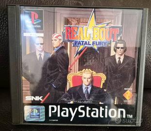 Fatal Fury Real Bout PS1 PAL completo con libretto