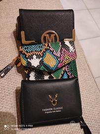 tre mini borsellini donna