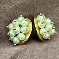 Orecchini argento dorato