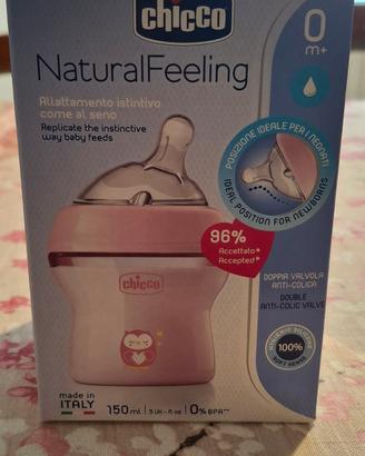Biberon Chicco Natural Feeling 0 mesi
