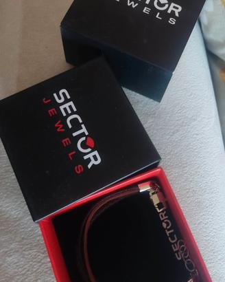Braccialetto Sector Jewels Marrone