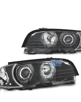 FARI BMW E46 COUPE 99-03 OCCHI ANGEL CCFL FRECCE S