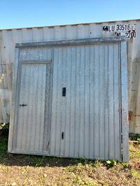 serranda basculante con porta