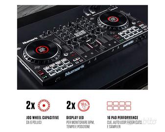 Controller professionale a 4 deck