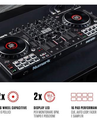 Controller professionale a 4 deck