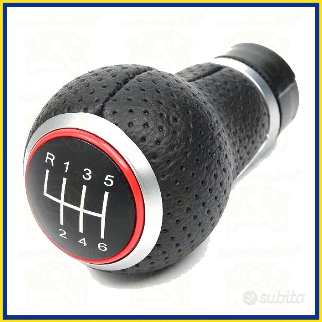 Pomello Cambio Universale Akozon In Lega Di Alluminio - 13 Cm, Per Leva Manuale, Colore Rosso