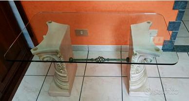 Tavolo in vetro